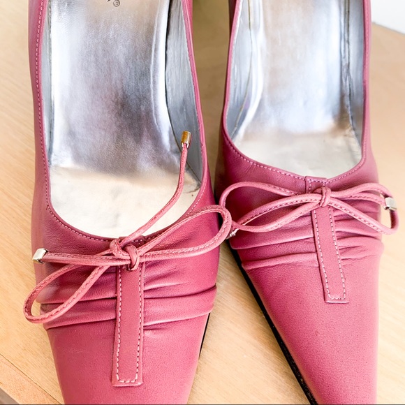 🇮🇹 DOLCE & GABBANA mauve pink leather shoes - Picture 6 of 11